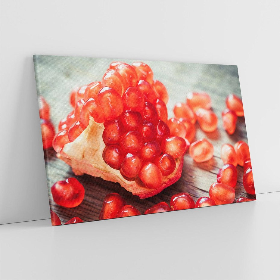 Obraz na płótnie 70x50 - Granatowa Inspiracja Kuchni - granat, kuchnia