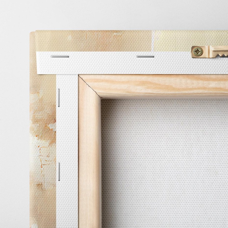 Obraz na płótnie 150x50 - Odbicie utraconych barw - abstrakcja, tekstury farb