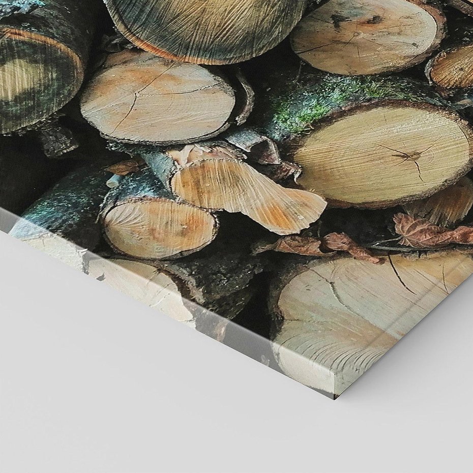 Obraz na płótnie 120x60 - Bliskość Natury - drewno, las