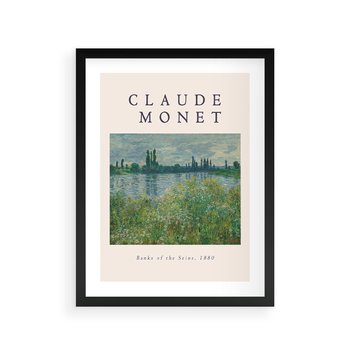 Plakat w ramie 40x50 - Claude Monet: Reprodukcja - Claude Monet, reprodukcja plakat - rama czarna