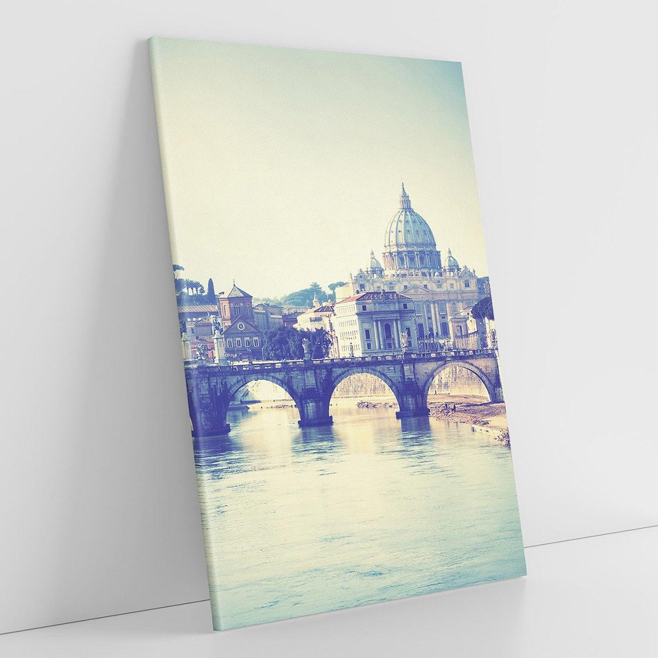 Obraz na płótnie 50x70 - Urok włoskiego miasta - Włochy, miasto