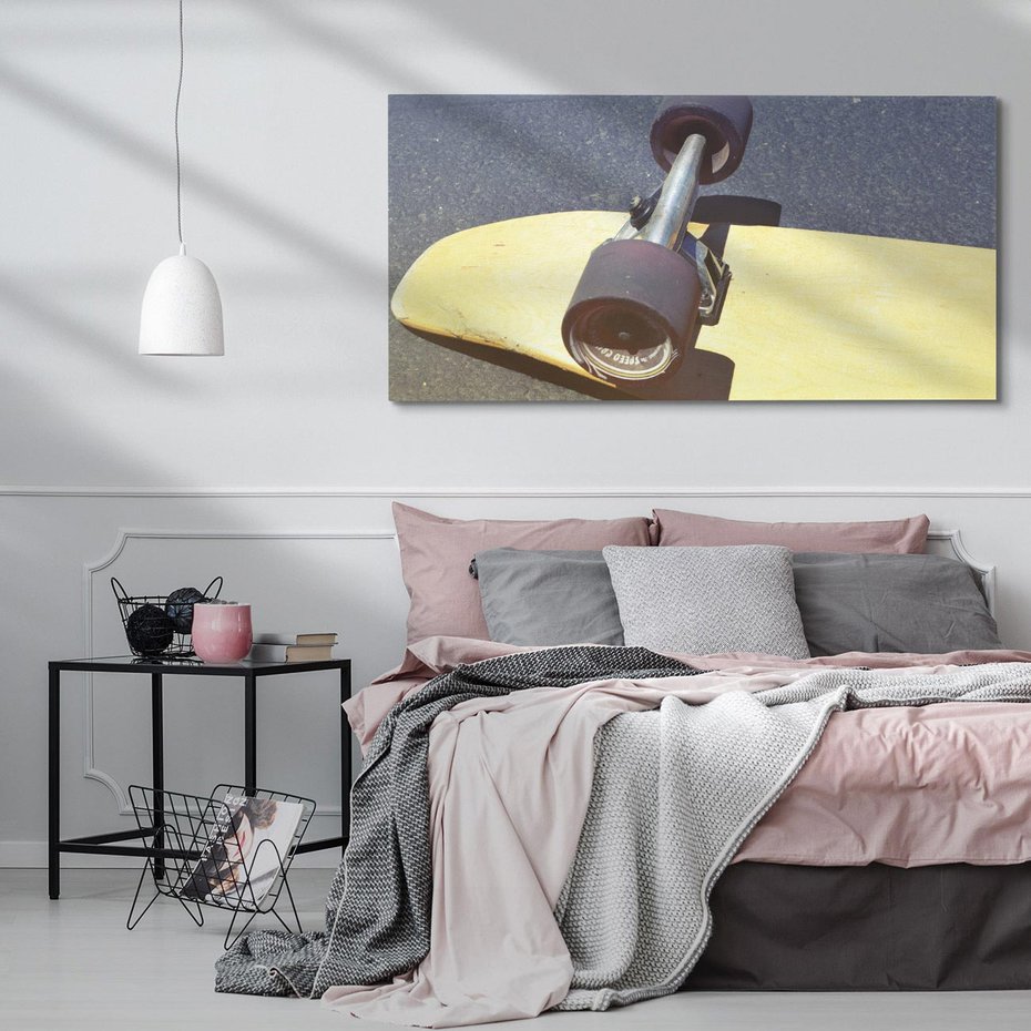 Obraz na płótnie 100x50 - Deskorolka - Sztuka Na Kółkach - deskorolka, skateboard