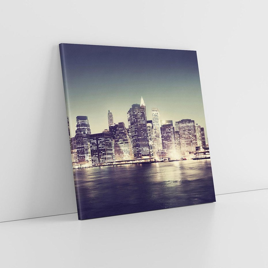 Obraz na płótnie 50x50 - Miasto niekończących się możliwości - Nowy York, miasto