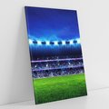 Obraz na płótnie 50x70 - Energia na stadionie - piłka, nożna