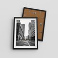 Plakat w ramie 30x40 - Ulica Nowego Jorku - ulica, Nowy Jork - rama czarna