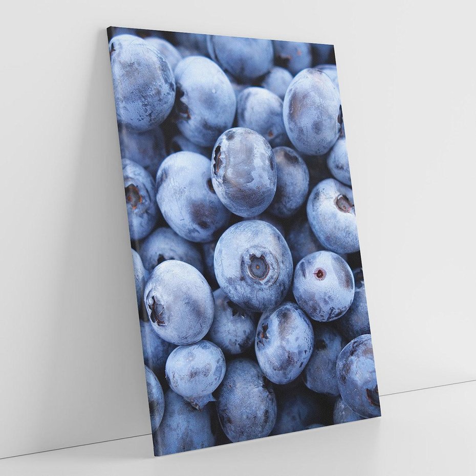 Obraz na płótnie 70x100 - Borówki Leśna Harmonia - borówki, owoce