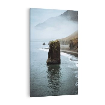 Obraz na płótnie 80x120 - Mistyczna Aura - morze, mgła