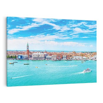 Obraz na płótnie 120x80 - Wenecja nad morzem: włoski romantyzm - Wenecja, Włochy