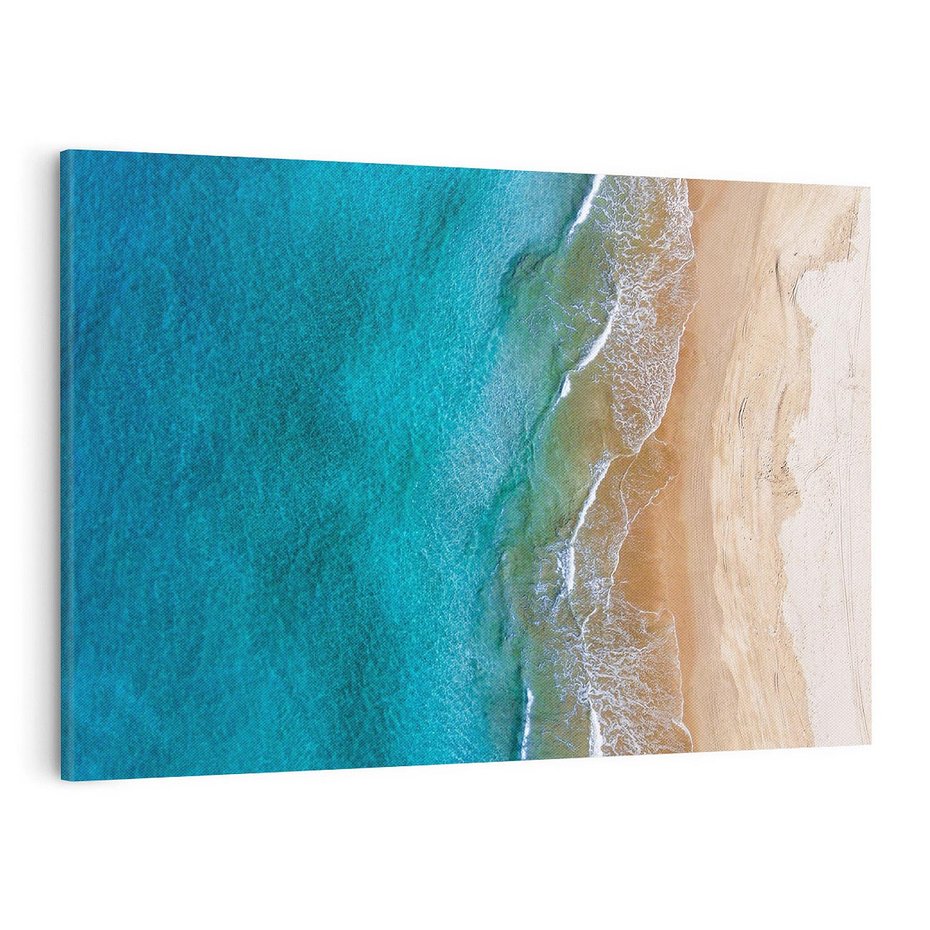 Obraz na płótnie 70x50 - Spokój nad morzem - morze, plaża