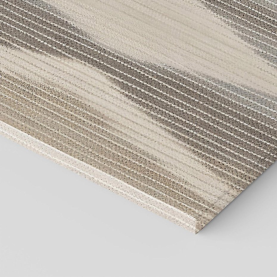 Obraz na płótnie 50x50 - Melancholijny spacer barw - symetryczne, geometryczne