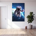 Obraz na płótnie 70x100 - Kosmiczna przygoda - kosmos, astronauta