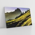 Obraz na płótnie 70x50 - Górska łąka - góry, łąka