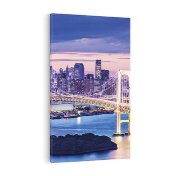 Obraz na płótnie 80x120 - Tokio - pulsujące serce Japonii - Tokio, Japonia