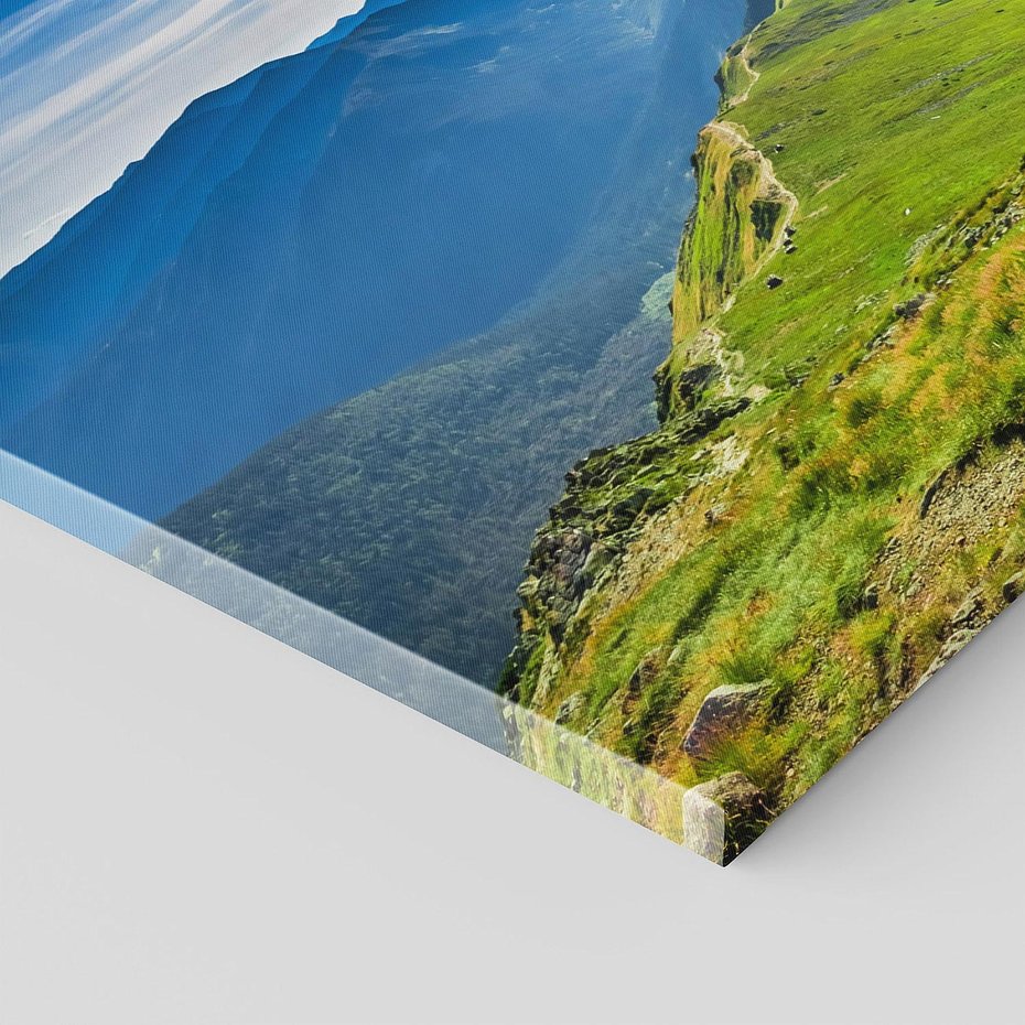 Obraz na płótnie 120x60 - Górska majestatyczność - tatry, góry