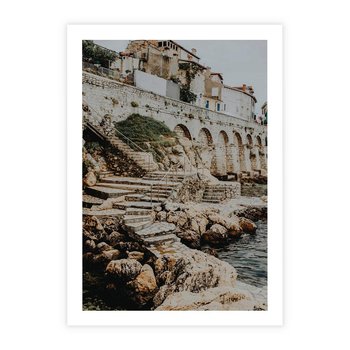 Plakat bez ramy 40x50 - Morze i Klify - skaliste wybrzeże, nad morzem