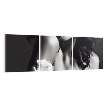 Obraz na płótnie 120x40 - Piękno kobiecego aktu uchwycone - kobieta, akt