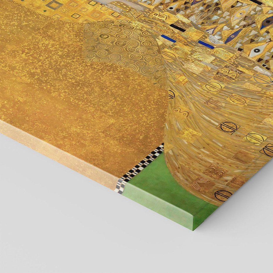 Obraz na płótnie 80x80 - "Portret Adele Bloch-Bauer I" (1907), Gustav Klimt - Reprodukcja - reprodukcja, obraz na płótnie