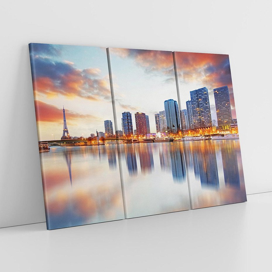 Obraz na płótnie 120x80 - miasto zakochanych - Paryż, Francja