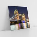Obraz na płótnie 60x60 - Ikoniczny Tower Bridge - Most, Londyn