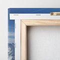 Obraz na płótnie 60x60 - Mroźne góry zima w pełnym rozkwicie - góry, zima