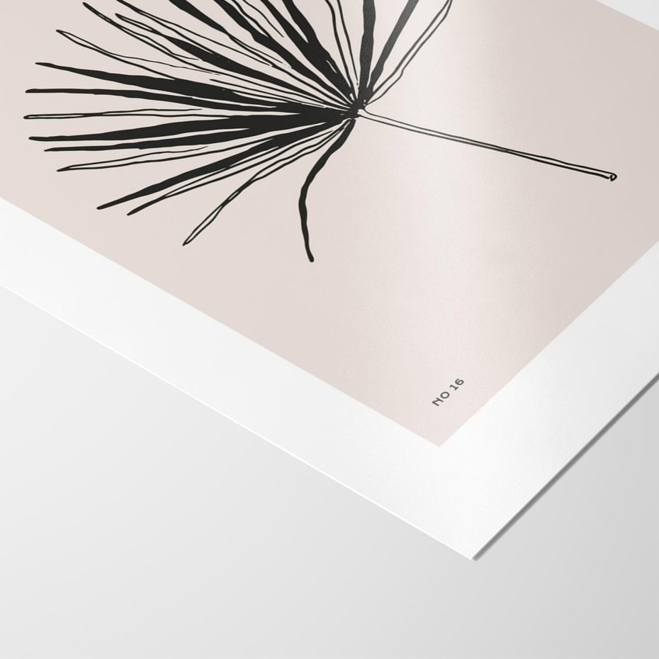 Plakat bez ramy 21x30 - Rozkwitające Boho Kształty - boho sztuka, plakat