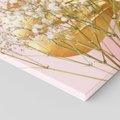 Obraz na płótnie 120x80 - Blask Natury - złote, liście