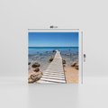 Obraz na płótnie 60x60 - Oaza spokoju - plaża, morze
