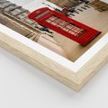 Plakat w ramie 30x40 - Symbol Big Benu - Londyn, budka - rama drewno