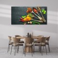 Obraz na płótnie 120x60 - Smak Orientu - przyprawy, azja