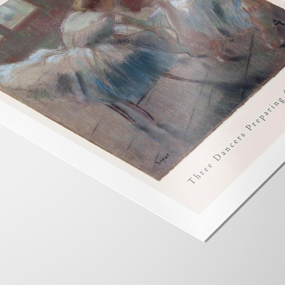 Plakat bez ramy 40x50 - Elegancja Baletu na Plakacie - reprodukcja, degas