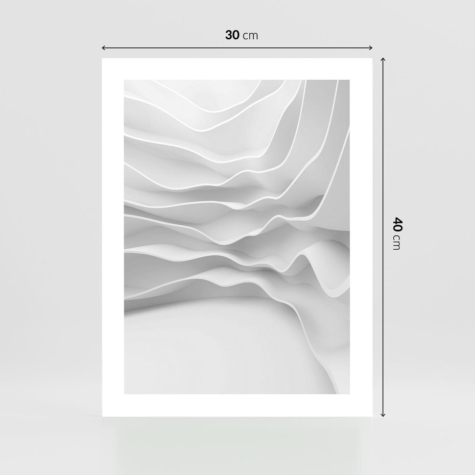 Plakat bez ramy 30x40 - Żywa Natur - 3d, abstrakcja