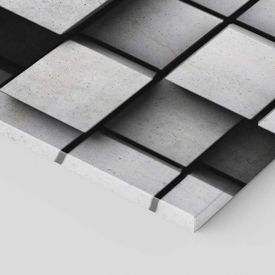 Obraz na płótnie 120x60 - Abstrakcyjne 3D kwadraty - 3D, abstrakcja