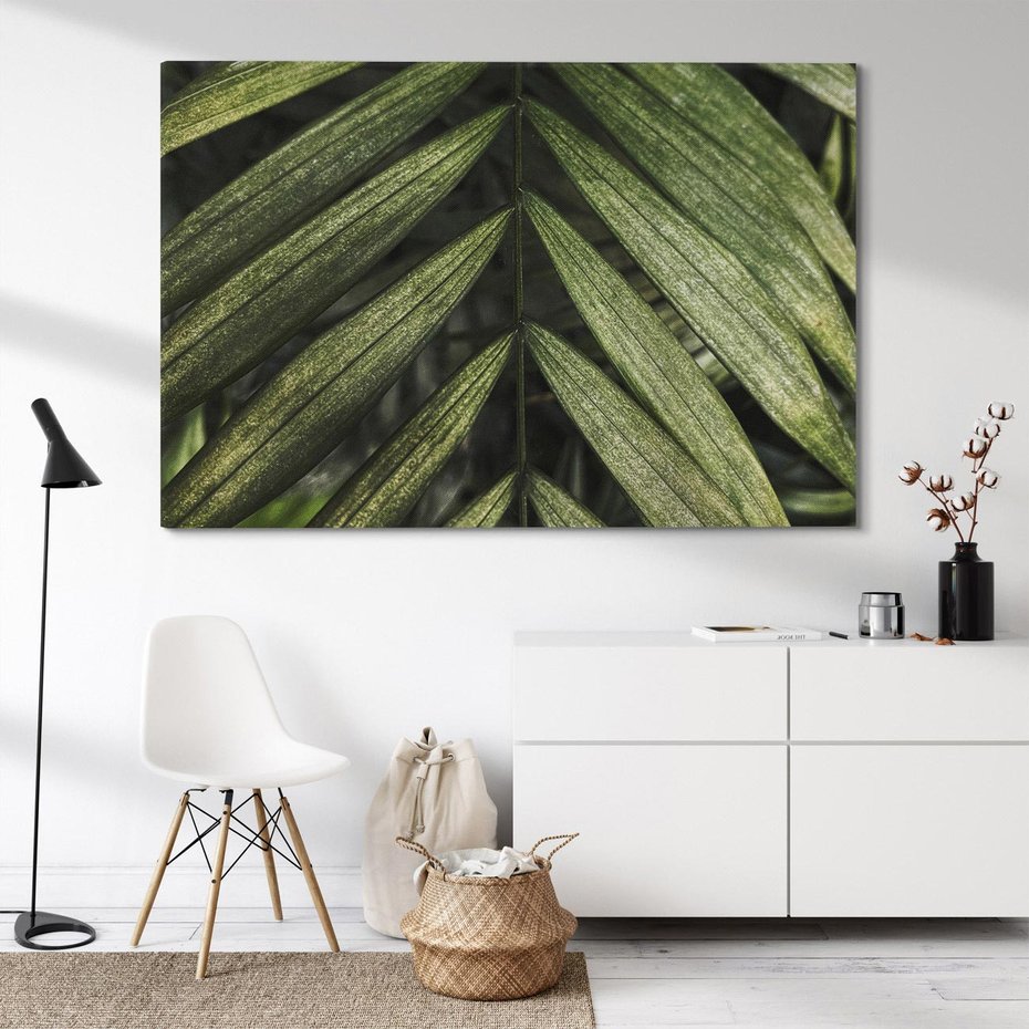 Obraz na płótnie 120x80 - W Liściach Ukryte - zdjęcie, fotografia