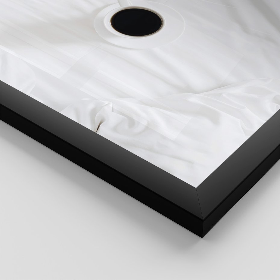 Zestaw obrazy w ramie 50x70 galeria - Moda, kapelusz, cytryny, wakacje, lato - rama czarna