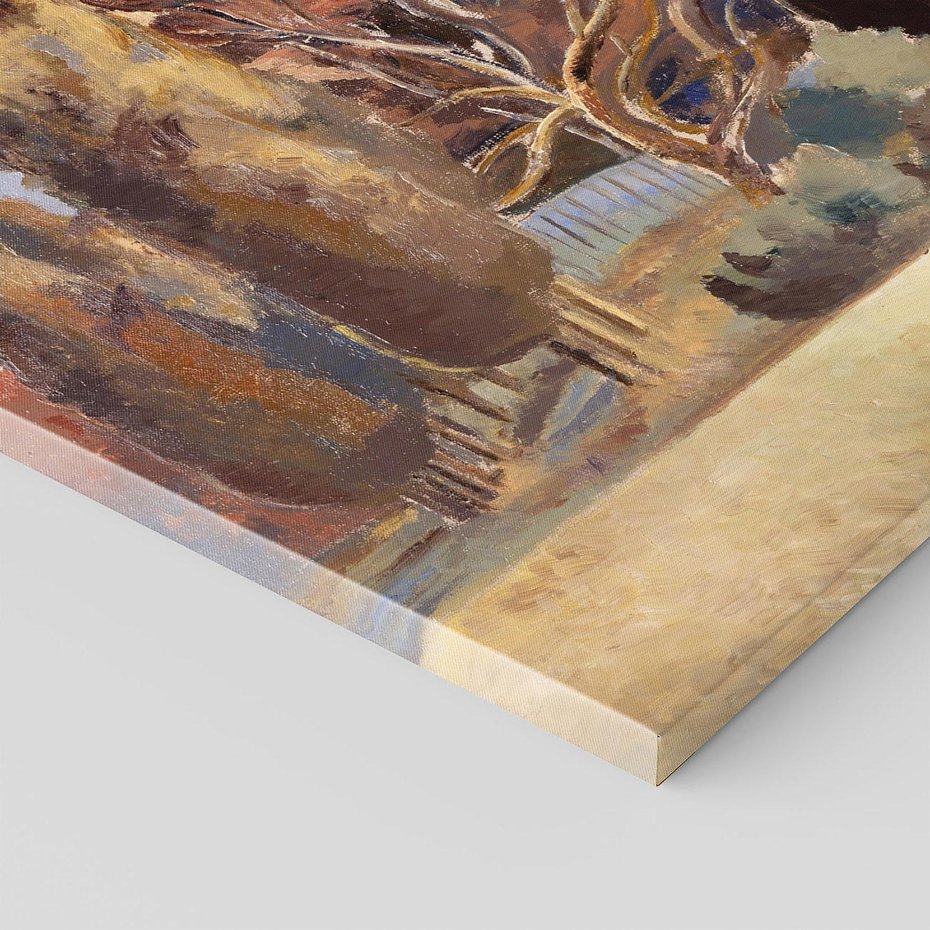 Obraz na płótnie 120x80 - Landscape of the Moon's First Quarter (1943), Paul Nash - Reprodukcja - reprodukcja, obraz na płótnie