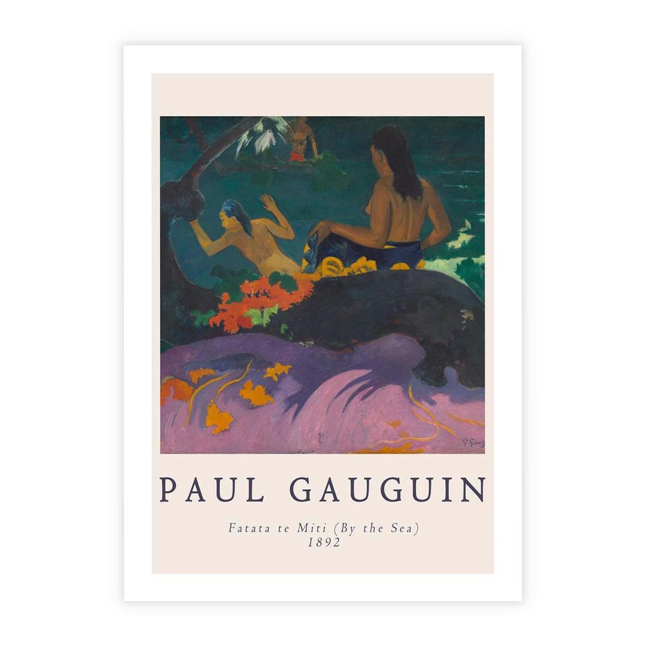 Plakat bez ramy 50x70 - Paul Gauguin: Reprodukcja - Paul Gauguin, reprodukcja