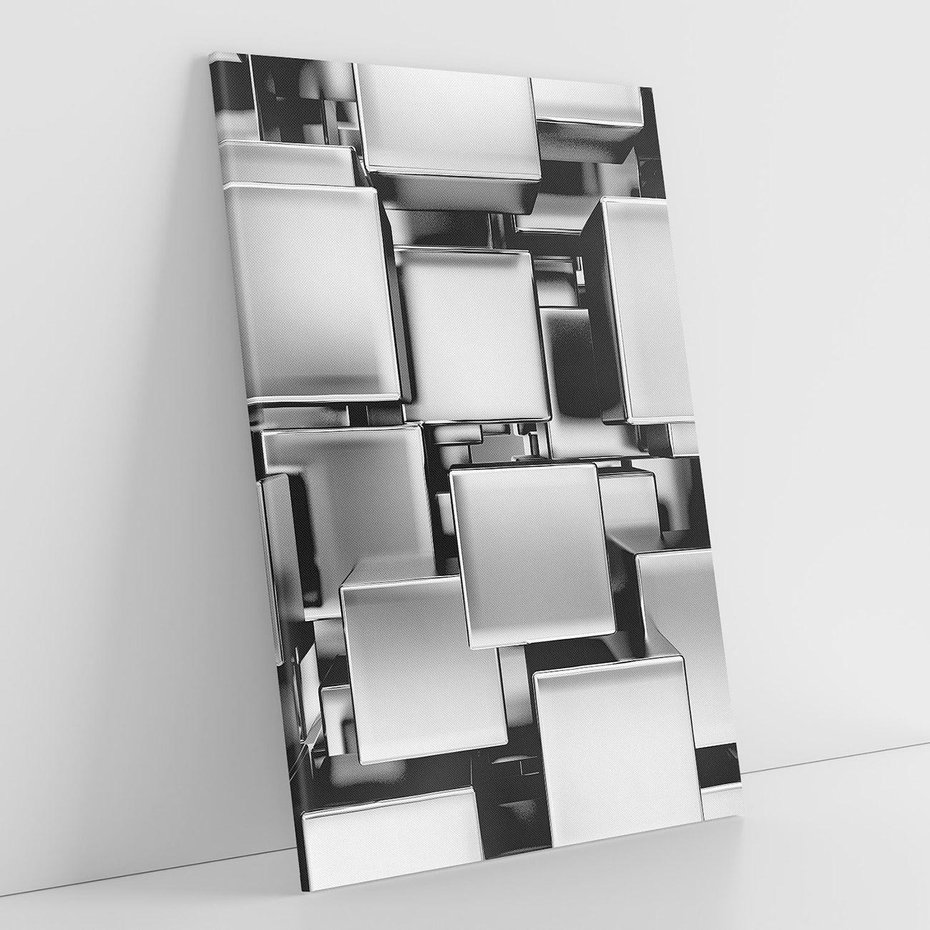 Obraz na płótnie 50x70 - Nowe Wymiary Sztuki - 3D, abstrakcja