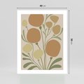 Plakat bez ramy 40x50 - Uspokojenie Wśród Roślin - nowoczesny plakat, roślinność