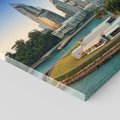 Obraz na płótnie 60x60 - Azja miasto architektonicznej ekstrawagancji - Azja, miasto