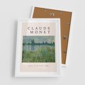 Plakat w ramie 50x70 - Claude Monet: Reprodukcja - Claude Monet, reprodukcja plakat - rama biała