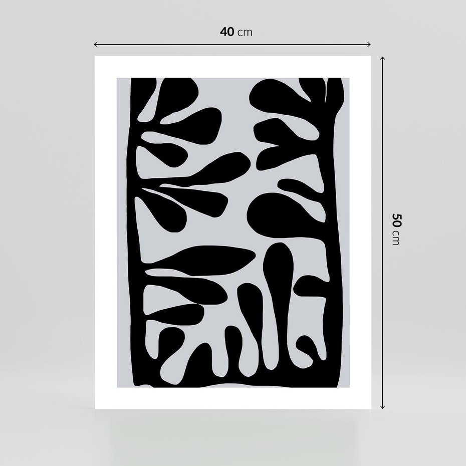 Plakat bez ramy 40x50 - Taniec Kształtów - matisse, sztuka nowoczesna