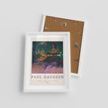 Plakat w ramie 30x40 - Paul Gauguin: Reprodukcja - Paul Gauguin, reprodukcja - rama biała