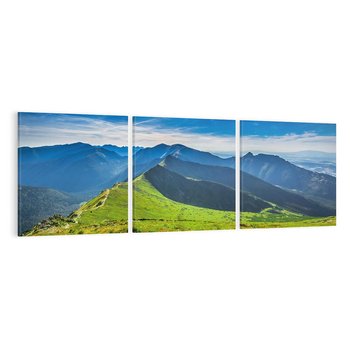 Obraz na płótnie 150x50 - Górska majestatyczność - tatry, góry