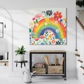 Obraz na płótnie 70x70 - Kolorowe Marzenia - obraz do pokoju dziecka, dziewczynki