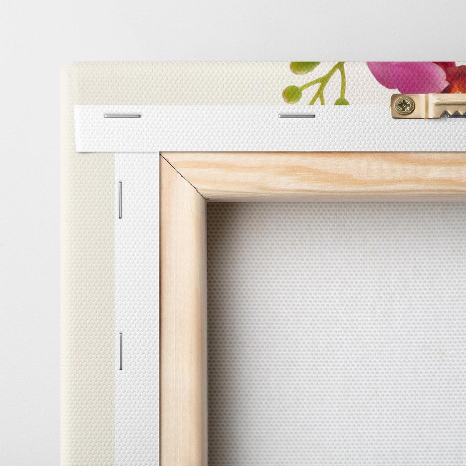 Obraz na płótnie 70x100 - Delikatność storczyka orchidei - storczyk, orchidea