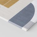 Obraz na płótnie 60x60 - Odbicie wschodzącego jutra - graficzne kształty, geometria