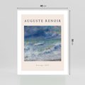 Plakat bez ramy 40x50 - Auguste Renoir: Plakat z Pięknem Morza - auguste renoir, reprodukcja