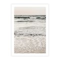 Plakat bez ramy 40x50 - Szarość Morza - morze, fale