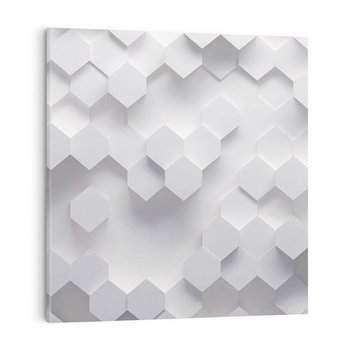 Obraz na płótnie 50x50 - Kreatywna Forma - geometryczny, 3D