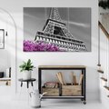 Obraz na płótnie 120x80 - Urok Eiffla w Paryżu - Eiffla, Paryż